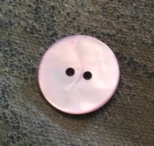 BEAUTIFUL BUTTONS #10082 PURPLE ROUND--2 HOLE--3/4"-- 11 PIECES