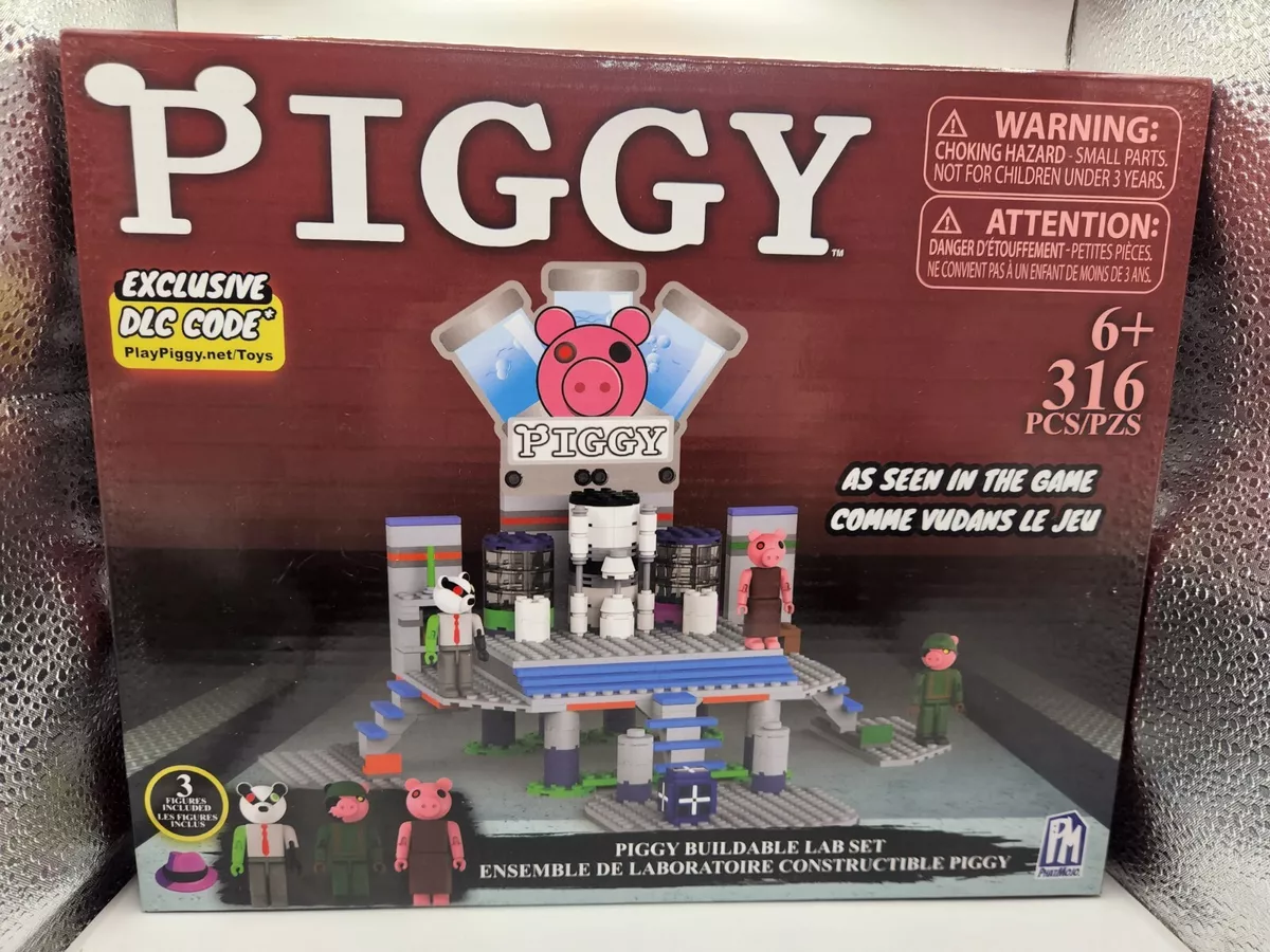 PIGGY Buildable Lab Set 316 pieces Target Exclusive Super Rare To Find!!