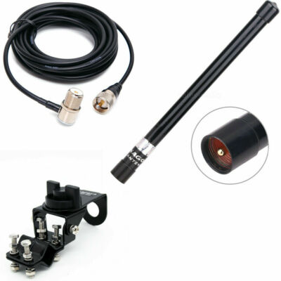 Nagoya NL-350 144/430MHz Dual Band Ham Radios Car Antennas & RB-46 Base 5M Cable