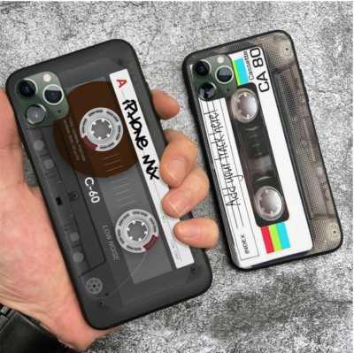 Retro Cassette Tape Phone Case Cover For iPhone 15 16 Pro Max 14 13 12 11 XR 678