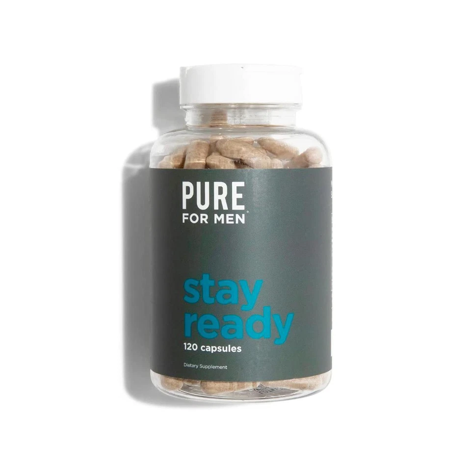 Pure for Men, Cleanliness Supplement, Natural Fiber VEGAN