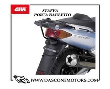 PIASTRA SUPPORTO BAULETTO BAULE PORTA PACCHI TMAX 2001 2002 2003 GIVI YAMAHA