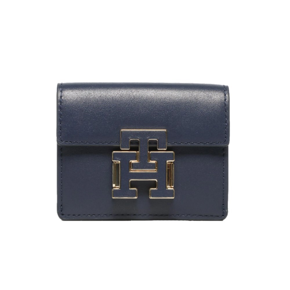 Tommy Hilfiger Push Lock Wallet AW0AW14344 Slim RFID Bifold-image