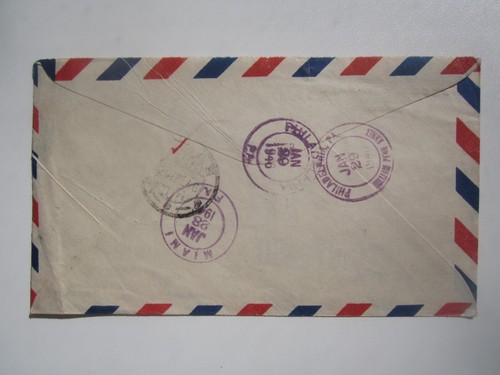 PERÚ 1946 CUBIERTA REGISTRADA - Imagen 2 de 2