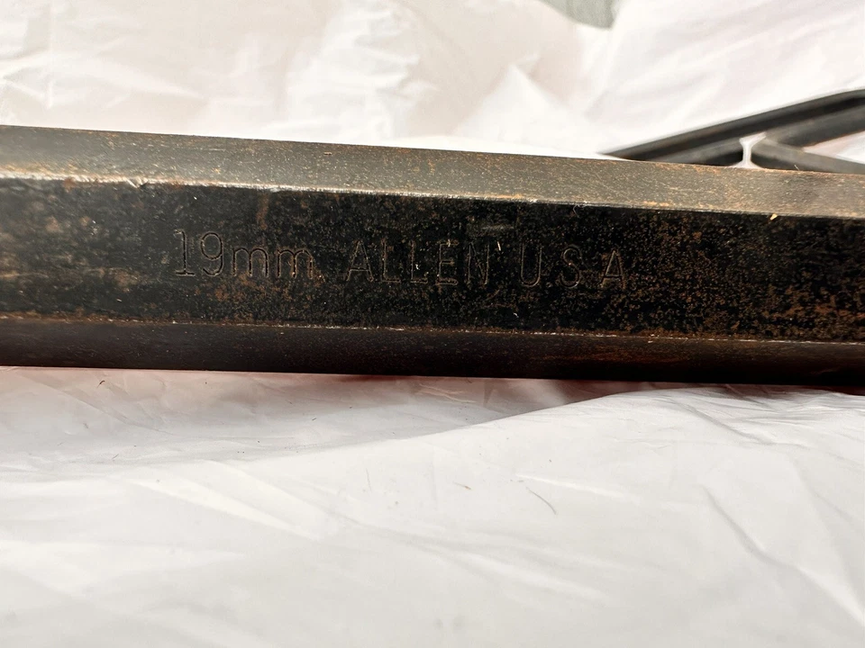 8 Piece Allen Brand Hex Key Wrenches Made In USA - Image 3 of 4