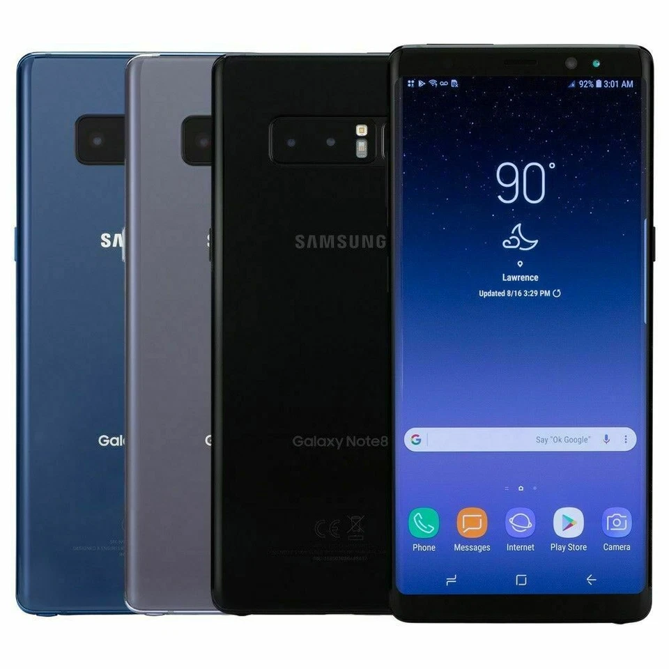 Unlocked Samsung Galaxy Note 8 N950F Single SIM N950FD Dual SIM 64GB ROM 6GB RAM - Image 2 of 4