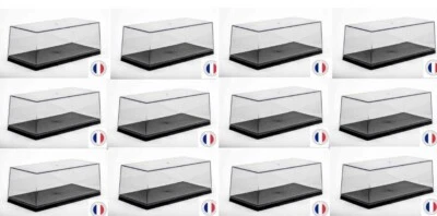 12 Boite Vitrine 1/24 Pour Miniatures Auto Neuf MADE IN France "Bfc-Box"