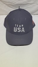 Nike Team USA Grey Golf Cap Hat Dri- FIT Classic 99