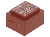 44326 Transformator: üBerzogen 1,5VA 230VAC 6V 250Ma Montage: Pcb Myrra