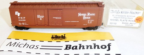 Nickel Plate Road NKP 81039 50´ Boxcar Micro Trains Line 33110 N 1:160 Ω40 å | Zustand: Gebraucht