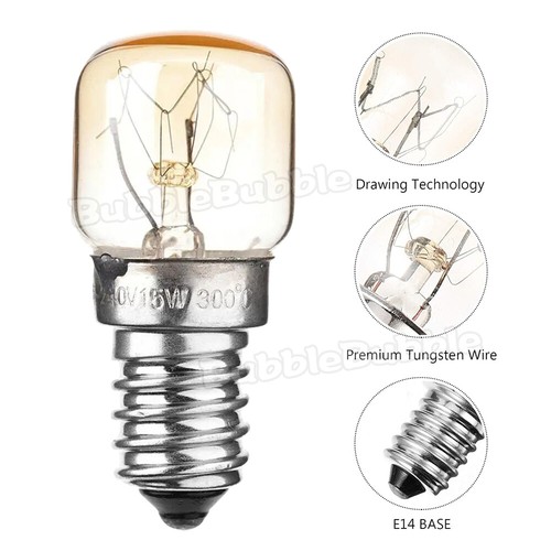 10/20Pcs Himalayan Salt Lamp Globe Bulb Light Bulbs Heat Resisting 7W/15W E14 AU - Picture 3 of 12