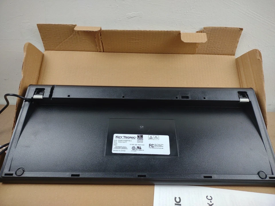 Keytronic E03601PS25PKB-C Wired Keyboard  - Image 4 of 4