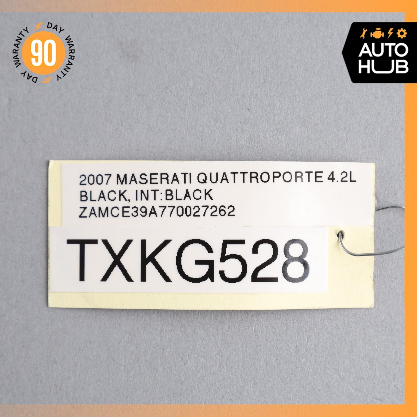 02-07 Maserati Quattroporte 4200 F1 Transmission Hydraulic Hose Oil Line OEM