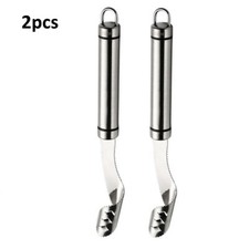 2x PCS Jalapeno Pepper Corer Cutter Slicer Core Seed Remover Fruit Steel