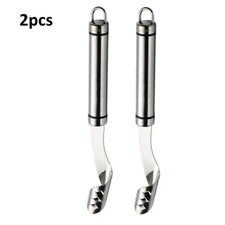 2x PCS Jalapeno Pepper Corer Cutter Slicer Core Seed Remover Fruit Steel