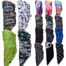 Neck Gaiter Face Mask UV Protection Triangle Scarf Breathable Balaclava Bandana