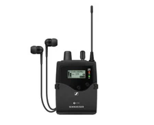 Sennheiser EK IEM G4-A1 (Band A1) Wireless Stereo Bodypack Receiver w/ Earphones