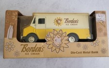 Ertl Collectibles Borden  s Ice Cream Truck Die Cast Metal Bank 1996 Vintage 6  