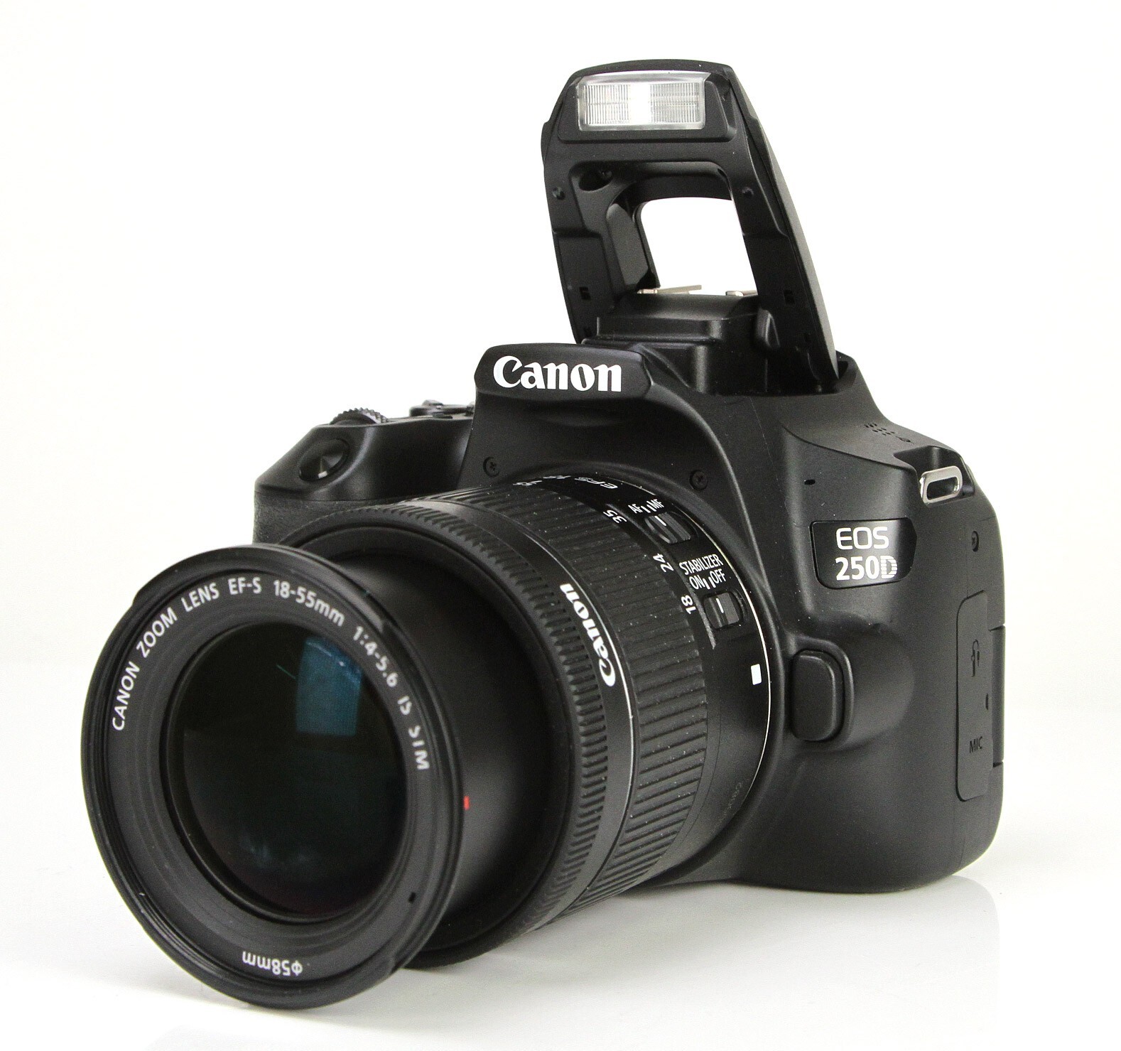 Canon EOS 250D DSLR Camera & EFS 1855mm IS STM Zoom Lens Kit Approx