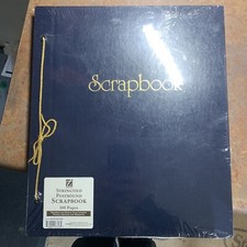 Thompson Postbound String-Tied Scrapbook 100 Jumbo Pages NEW  SEALED