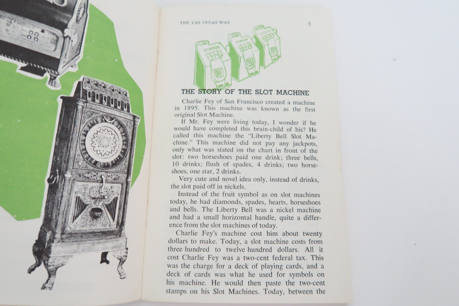 Slots & Pinballs How to Win The Las Vegas Way Nick The Greek Vintage