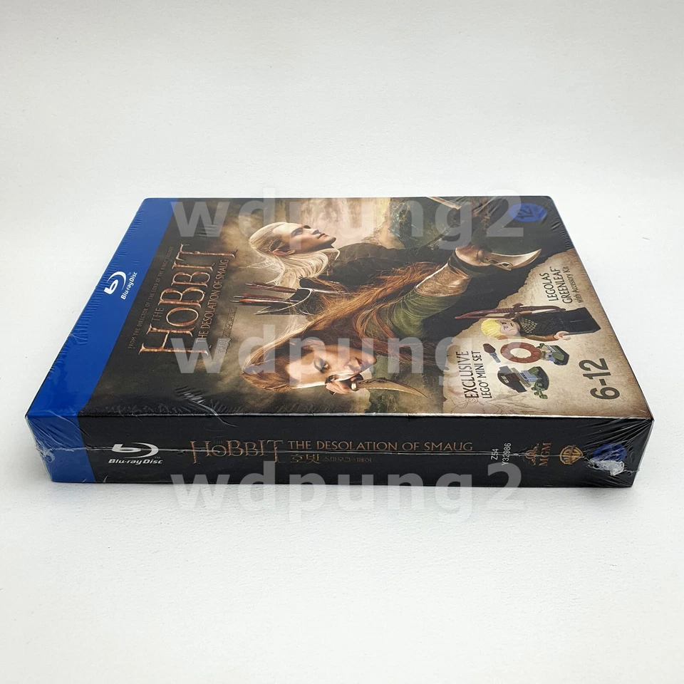The Hobbit: The Desolation Of Smaug BLU-RAY w/ Slipcover & LEGO Figure - Image 3 of 4