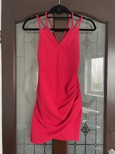 red bodycon dress size S (8)