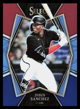 2022 Panini Select Jesus Sanchez Premier Level Tri-color Prizm