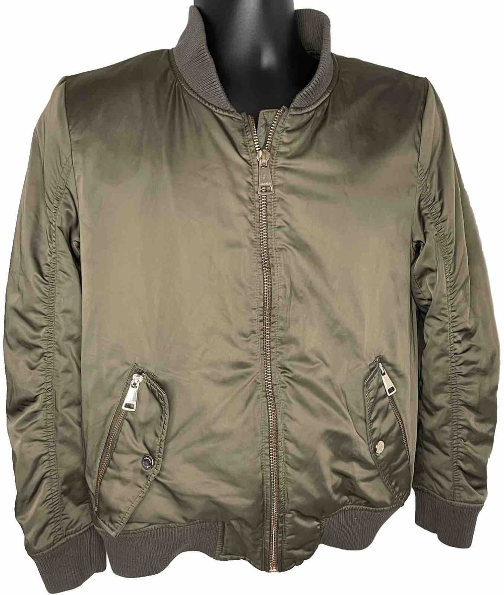 Bomber Softshell Calvin Klein CALVIN KLEIN WOMEN'S OLIVE GREEN