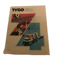 Tyco Catalog 1974-1975 Trains Cars Race Tracks Brochure 40 Pages Vintage