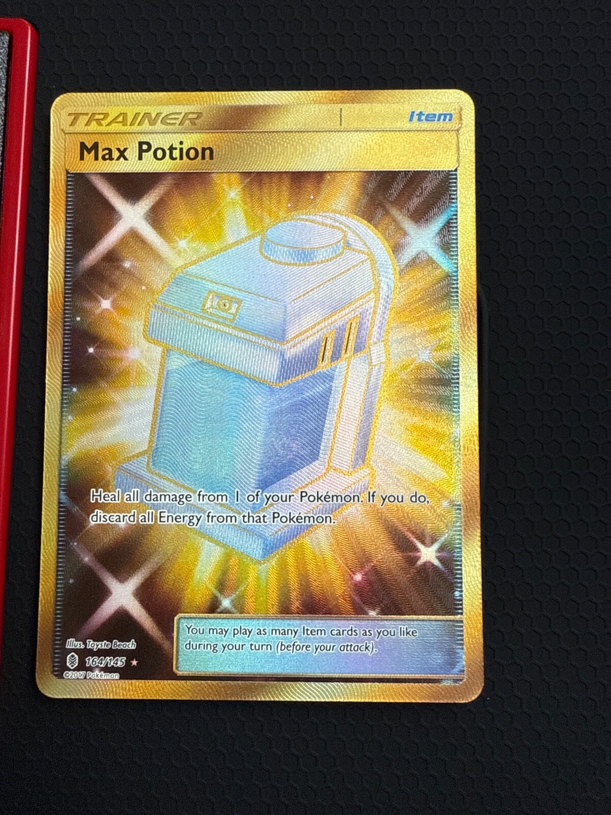 Max Potion (Secret) 164/145 Sm-Guardians Rising Holo