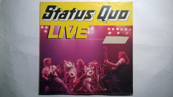 STATUS QUO - LIVE AT THE N.E.C. - LP NETHERLANDS