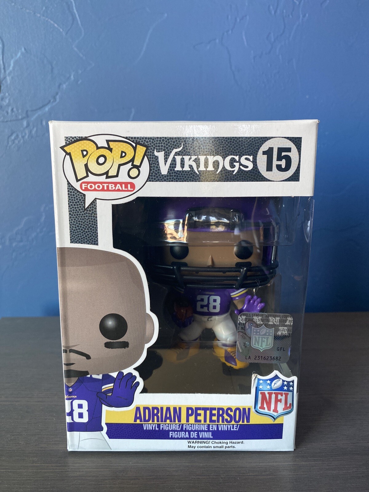 adrian peterson funko pop