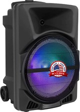 m quina de karaoke bluetooth sistema de altavoces PA inal mbrico port til 800W