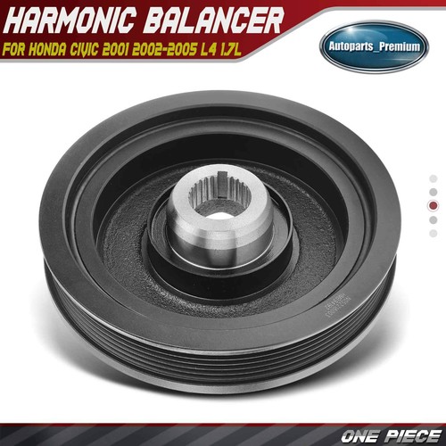 1Pc Harmonic Balancer Assembly for Honda Civic 2001 2002 2003 2004 2005