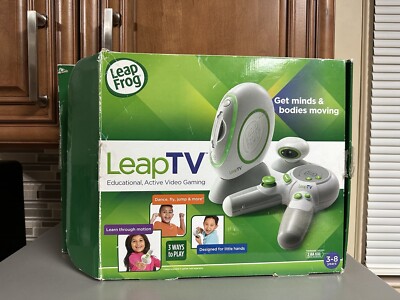 Leap Frog Leap TV Educational Video Gaming System, Controller, & Camera