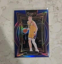 2024-25 Select Dalton Knecht Los Angeles Lakers Blue Prizm RC #91
