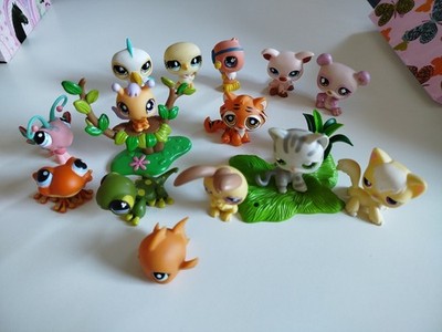 Littlest Pet Shop Figuren Konvolut Sammlung 14 STK. Aus 2005-2007