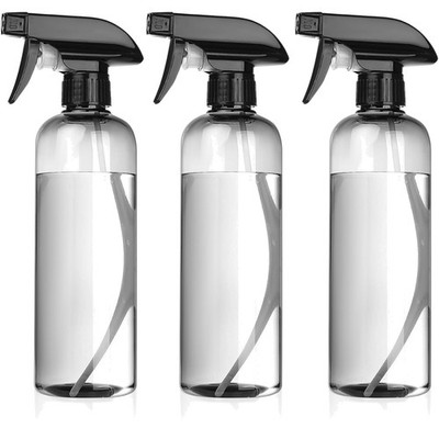 Vielseitige 3er Sprühflaschen Set 500ml - Für Haare, Pflanzen und Reinigung