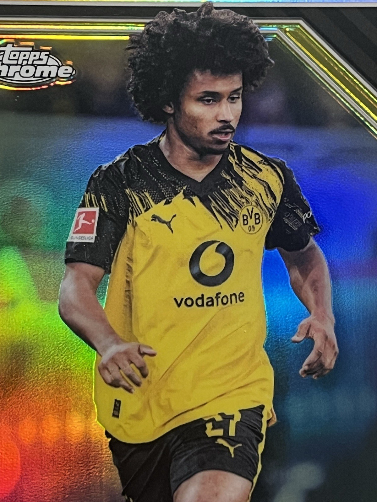 2025-26 Topps Chrome Bundesliga - Karim Adeyemi RARE GOLD #/50 Borussia Dortmund
