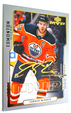 2020-21 Upper Deck MVP Hockey Cards Checklist and Odds 36