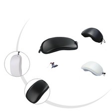 Étui à lunettes de ski matériau PU rangement de protection rigide pour lunett