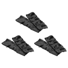 3 Pairs Goth Arm Sleeves Halloween Gloves for Women Gothic Dress up