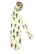 511 ) AMERICAN FILM MEN'S TIE 100% SILK MADE IN USA