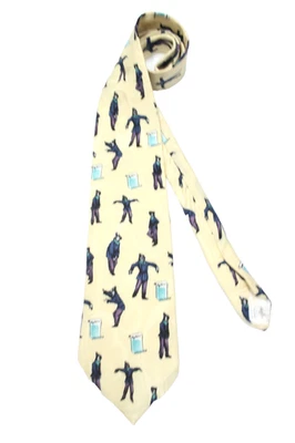 511 ) AMERICAN FILM MEN'S TIE 100% SILK MADE IN USA - Image 1 of 4