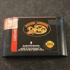Boxing Legends of The Ring Sega Genesis Game