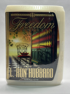 Scientology Freedom Congress L. Ron Hubbard Sealed Audiobook CD