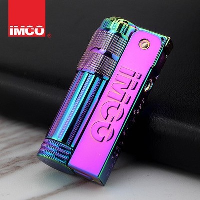 IMCO Triplex 6700 Vintage Kerosene Lighter Frosted Stainless Steel Men's