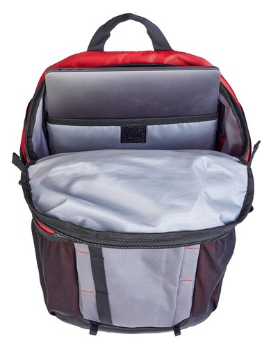 Harley-Davidson Street Cruiser Water-Repellent Backpack - Gray/Red - Picture 3 of 3