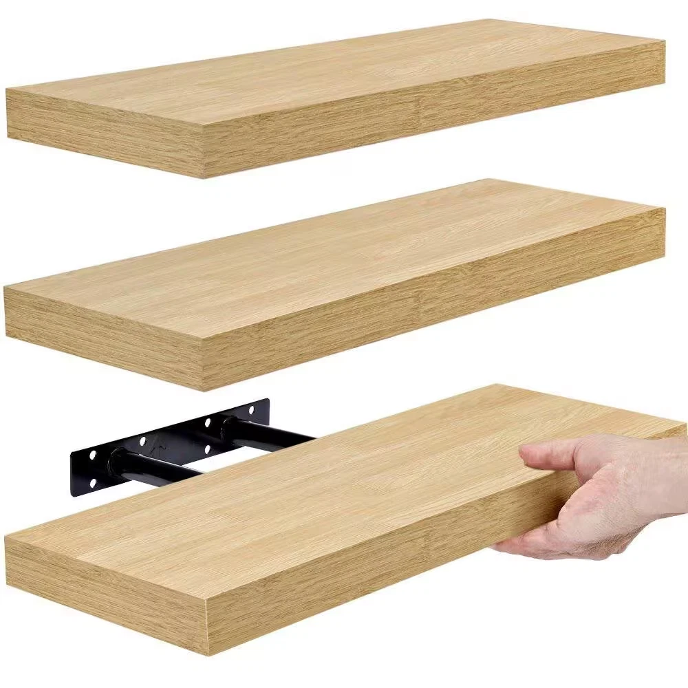 16.2 In. W X 5.5 In. D Floating Shelves for Wall, 3 Hanging Book Shelf Decorativ